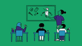 Thema Schule auf dem KI-Campus (Visual)