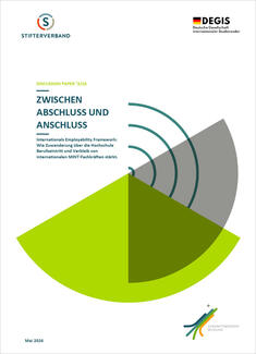 Zwischen Abschluss und Anschluss (Cover der Publikation)